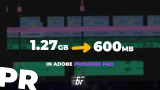 Do this to Reduce File Sizes in Adobe Premiere Pro
