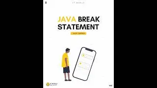 15 - Short JAVA -  Break statement