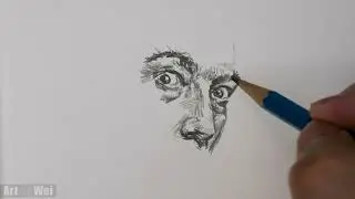 Speed Drawing - Salvador Dali