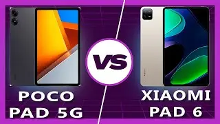 Xiaomi Pad 6 5G vs Poco Pad 5G Detailed Comparison