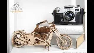 Ugears Bike VM-02 Mechanical Model Kit Assembly Instructions Video - 1
