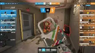 โดนรุม 4-1 แต่เก็บได้ 3 (คานาล) - Rainbow Six Siege