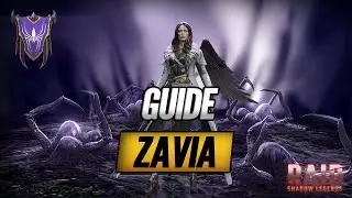 Zavia - La Reine du Poison - Raid Shadow Legends