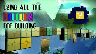 How to access all the colours for building in No Man's Sky #nomanssky