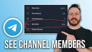 How To See Channel Members In Telegram
