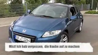 Honda CR-Z Probefahrt - Testdrive with the LiveEveryLitre Star