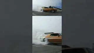 Massive burnout in this 1973 Baldwin Motion Camaro 💨
