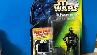 Star Wars action figure Death Star droid unboxing