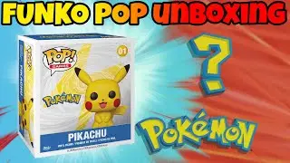 The GIANT $100 Pokemon Funko Pop! sold at GameStop - unboxing and reaction