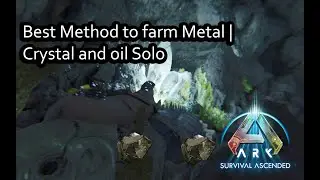 ASA | best Method to farm Metal | Crystal Solo