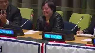 Marta Sodano - “Leave no one behind in Education” Conference - United Nations