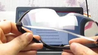 Test glasses magnifier with aliexpress