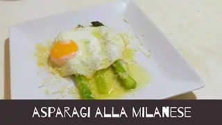 Milanese asparagus asparagus and egg recipe