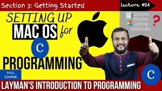 3.4. Setting up Mac OS for C programming | Complete C programming course | Sunil Dhimal