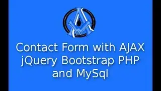 Contact Form with AJAX jQuery Bootstrap PHP and MySql