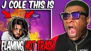 J COLE COMES BACK WITH SOME POOP!!! | Cash Cobain & J. Cole - Grippy (REACTION)