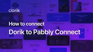 How to use Pabbly Connect on Dorik