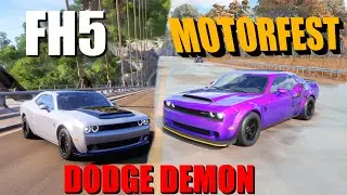 🔊 The Crew Motorfest VS Forza Horizon 5 | DODGE SRT DEMON [SOUND COMPARISON]