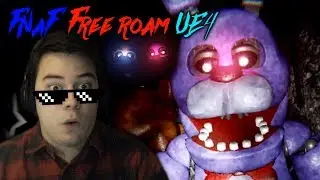 ANIMATRONICS GETTING FRISKY!! | Five Nights at Freddy's FREE ROAM (Unreal Engine 4) Nights 3 and 4