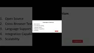 Advantages of Selenium
