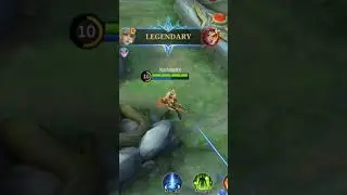 Layla Legendary Triple KIll moment #shorts #mobilelegends #mobilegames