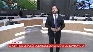 Argentina vs. Perú: CONMEBOL autorizó a La Bombonera