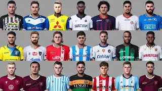 PES 2021 SERIE B MEGA FACEPACK UPDATE