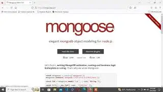 Mongoose Connect Node js | Express js with Mongoose Insert document | Learn Node #26
