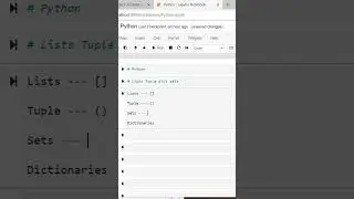 Difference between list, tuple, sets and dictionaries in python