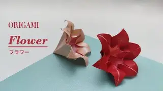 Origami Flower / How To Make Paper Flower / Diy Paper Flower Tutorial /  Easy Folding / Craft Ideas