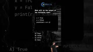 Python MCQ: NOT Operator 