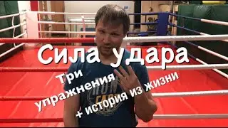 Сила удара. Три упражнения + история из жизни
