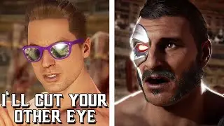 Johnny Cage Being Serious Intros! | Mortal Kombat 11 Ultimate