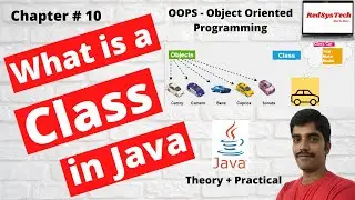 # 10 What is a Class in Java? | Java Class? |Class? | Object? | OOPS | Blueprint | Java | RedSysTech