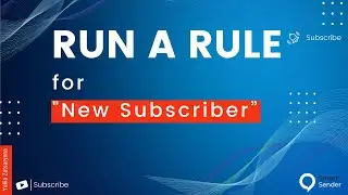 Create and run a rule for 
