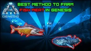 Ark Genesis | The most efficient and fastest way to farm fish meat!