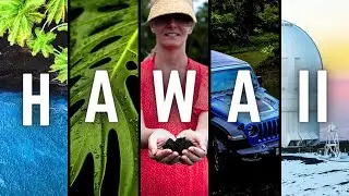 5 Remarkable Faces of Hawaii - Big Island - Cinamatic Video