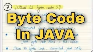 What Is Byte Code In Java || 2/3 Marks Class 12 Short Notes - #dowithme #sunilkumarsahoo #chseodisha
