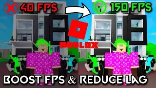 ➢Roblox Lag Fix | LAG & STUTTER FIX | Potato/Low end PC | Roblox FPS Boost | 2021 |