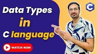 What are the data types in C language | Data types in C language 