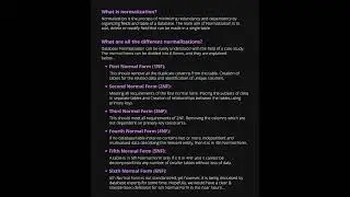SQL Interview Questions & answer