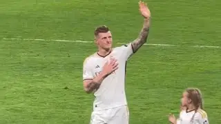 😢Toni Kroos was in Tears as he bid his farewell to Real Madrid fans and teammates