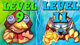 The RIDING HOOD experiment | Level 9 and Level 11 | Rush Royale