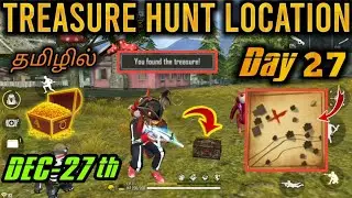 (December 27) Pirates Treasure Box | Day 27 Location | Free Fire Treasure Hunt in Tamil 