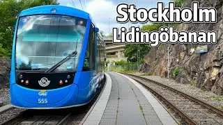 ⁴ᴷ⁶⁰ Exploring the Stockholm Lidingöbanan (2024)