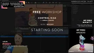 Character Animation Tricks in Unreal Engine  | Off World Live Masterclass with Woody