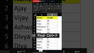 Excel Shortcut Trick For Advance Selection | 