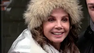 EXCLUSIVE: Victoria Abril and Arielle Dombasle at RTL radio station in Paris