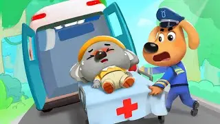 Baby's Trapped in the Bus | Kids Cartoon | Sheriff Labrador | BabyBus