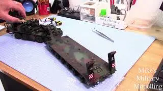 Faun SLT 56 Tank Transporter. (Part 6 The Finished Trailer).